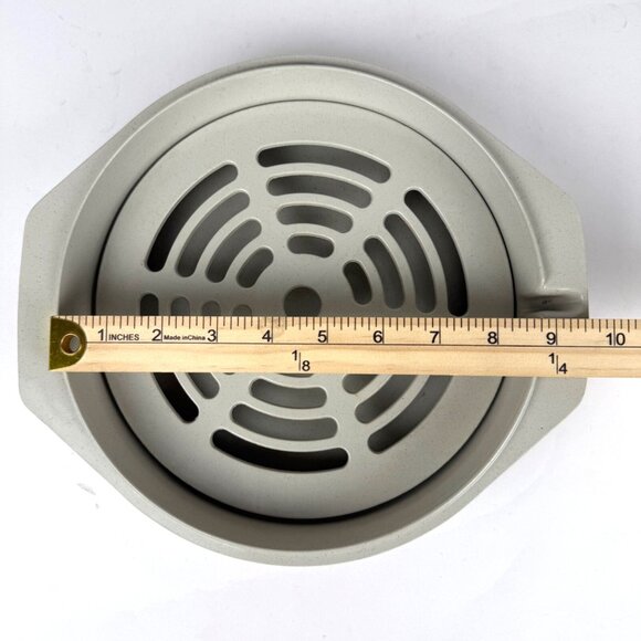 Vintage 1970s Nordic Ware Microwave Roaster Steamer 1 1/2 Qt USA - Picture 11 of 11